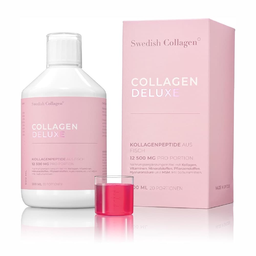 Swedish Collagen Deluxe 500 ml – flüssiges marines Kollagen