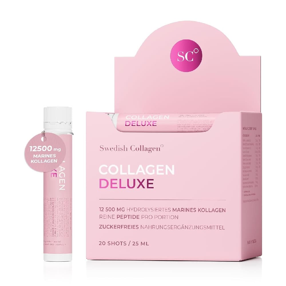 Swedish Collagen Deluxe Shots – 20 Einzel-Shots à 25 ml marines Kollagen