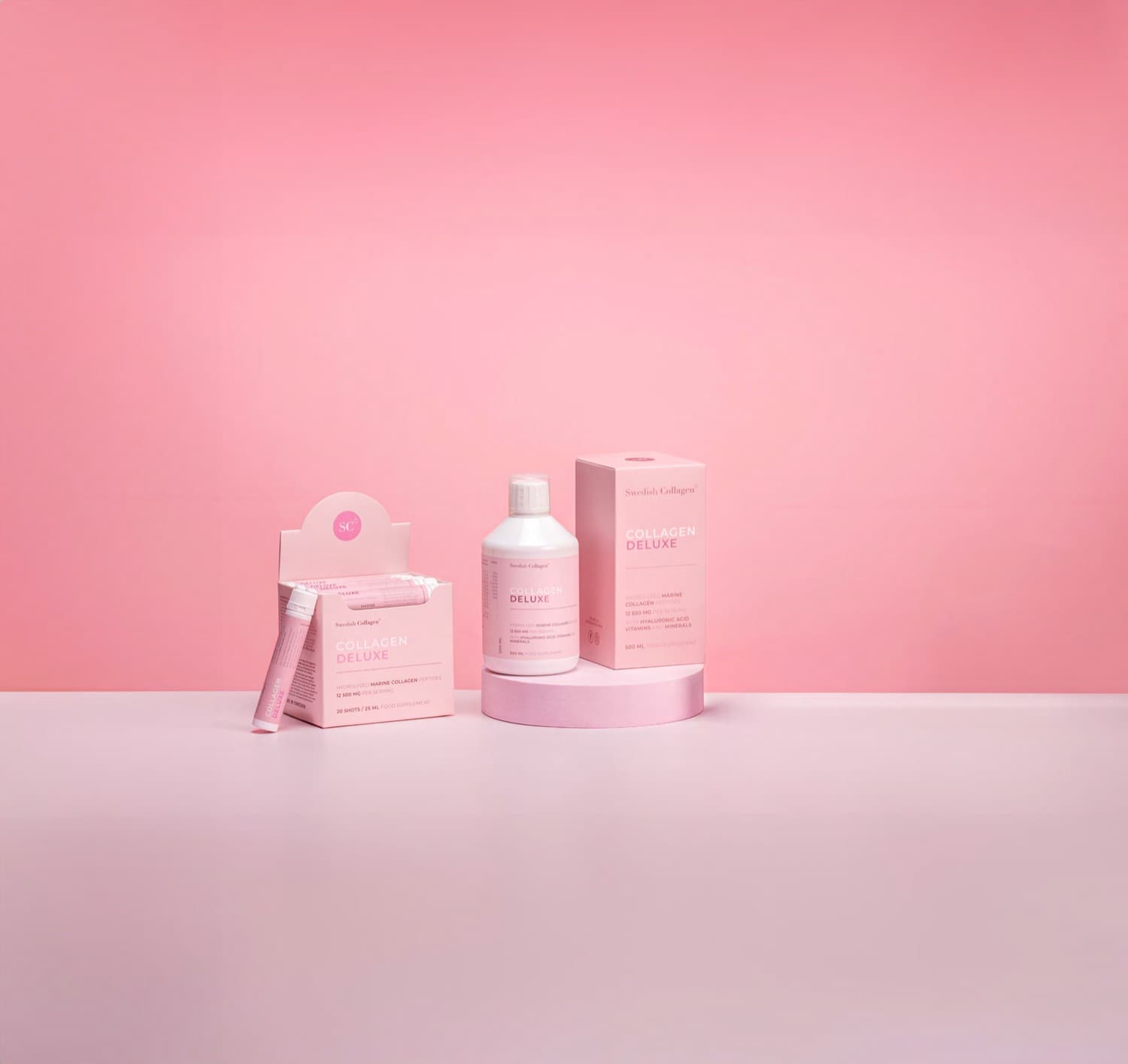 Swedish Collagen Deluxe – Sortiment für Apotheken